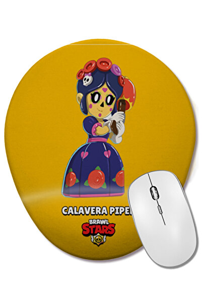 BASKI DÜNYASI Brawl Stars Calavera Piper Mouse Pad oval cu suport pentru înch...