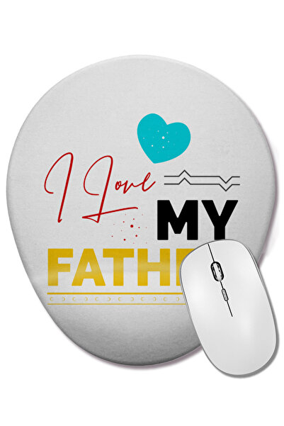 BASKI DÜNYASI Δώρο για την Ημέρα του Πατέρα για τον Πατέρα 018 Οβάλ ποντίκι μ...