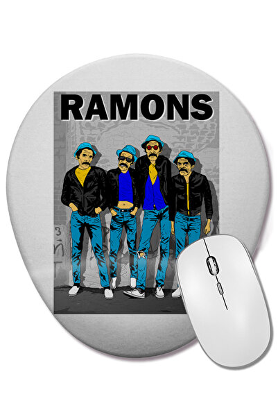 BASKI DÜNYASI Οβάλ ποντίκι με υποστήριξη καρπού Ramons