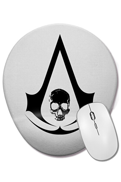 BASKI DÜNYASI Mouse Pad oval Assassins Creed 01 cu suport pentru încheietura ...