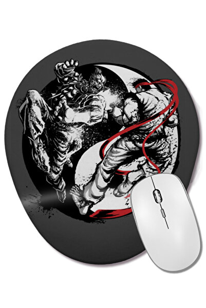 BASKI DÜNYASI Mouse Pad oval Street Fighter Endless Battle cu suport pentru î...