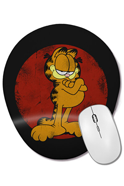 BASKI DÜNYASI Οβάλ ποντίκι με υποστήριξη καρπού Garfield 05