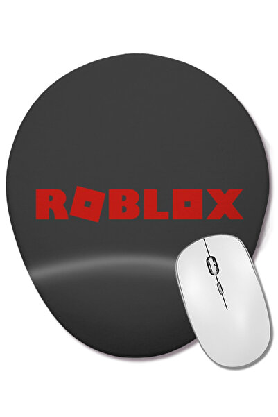 BASKI DÜNYASI Mouse Pad oval cu logo Roblox cu suport pentru încheietura mâinii