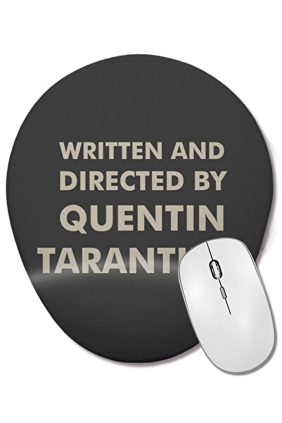 BASKI DÜNYASI Scris și regizionat de Quentin Tarantino 01 Mouse Pad oval cu suport pentru încheietura mâinii