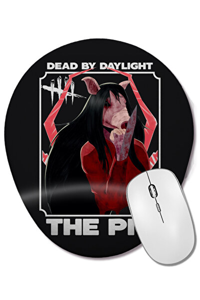 BASKI DÜNYASI Dead By Daylight Sacrificado Mouse Pad oval cu suport pentru încheietura mâinii