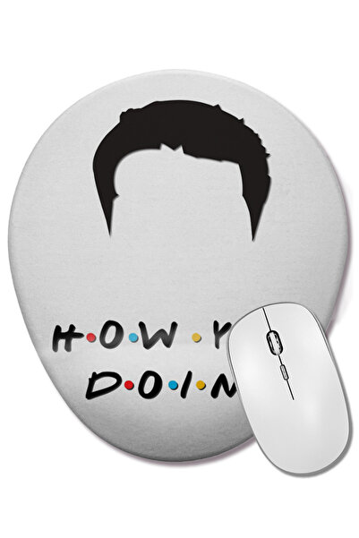 BASKI DÜNYASI Οι φίλοι, Τζόι, πώς είστε; Οβάλ ποντίκι με υποστήριξη καρπού