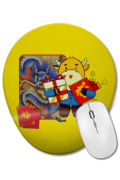 BASKI DÜNYASI La mulți ani chinezesc Anul Tigrului CADOU 2022 Mouse Pad oval ...