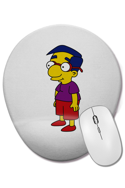 BASKI DÜNYASI Mouse Pad oval Miley cu suport pentru încheietura mâinii