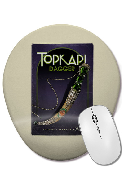 BASKI DÜNYASI Οβάλ ποντίκι με υποστήριξη καρπού Topkapı Hançeri