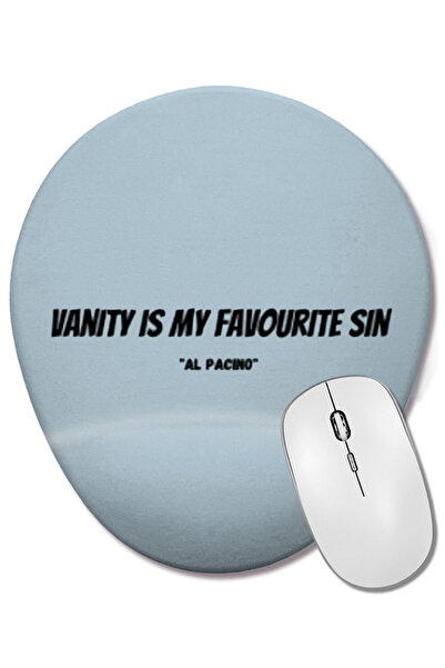 BASKI DÜNYASI Mouse Pad oval cu suport pentru încheietura mâinii Al Pacino