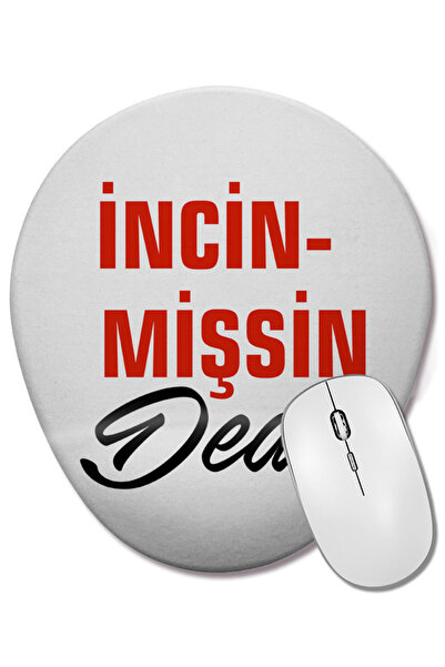 BASKI DÜNYASI Ce spunești, cei mai buni? Spunește amuzant oval mouse pad cu s...