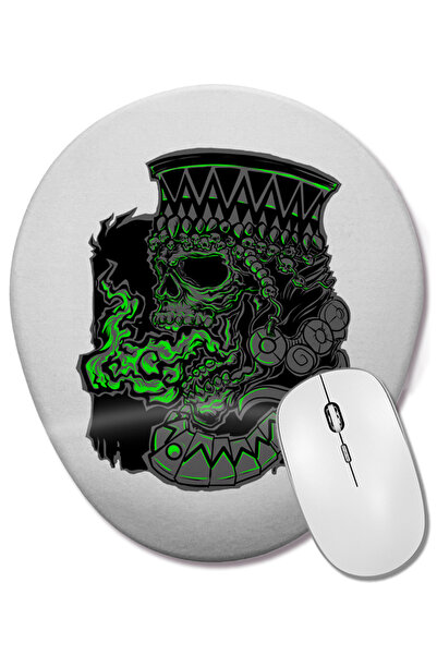 BASKI DÜNYASI Mouse Pad oval Elder Lich cu suport pentru încheietura mâinii