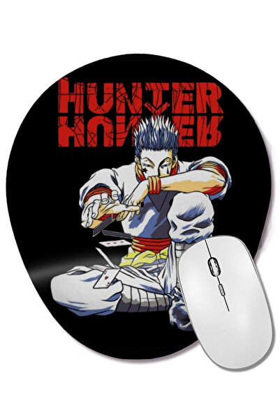 BASKI DÜNYASI Mouse Pad oval Hunter Hisoka cu suport pentru încheietura mâinii
