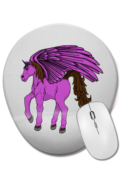 BASKI DÜNYASI Οβάλ ποντίκι με υποστήριξη καρπού Pegasos