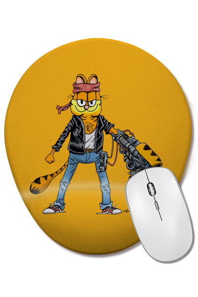 BASKI DÜNYASI Ορθογώνιο ποντίκι με στήριγμα καρπού Garfield A Case of the Mon...