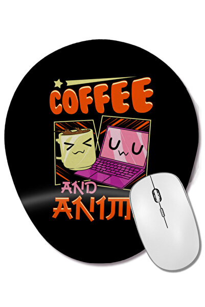 BASKI DÜNYASI Slatka i smešna kafa i anime kawaii šolja za kafu, ovalna podlo...