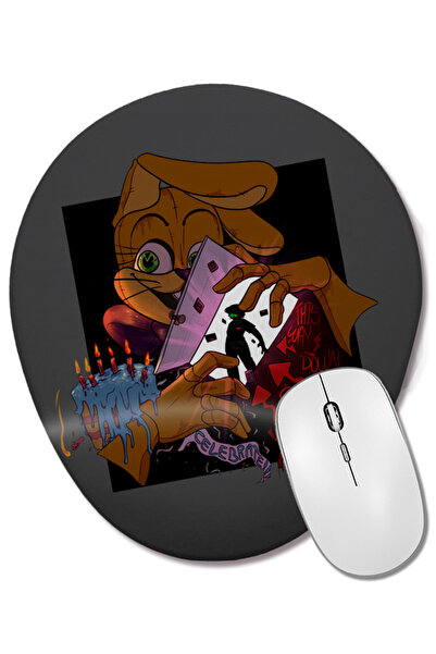 BASKI DÜNYASI Acum recrutăm Fnaf Bilek Destekli Oval Mouse Pad