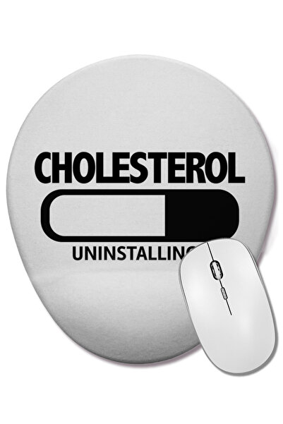 BASKI DÜNYASI Mouse Pad oval cu suport pentru încheietura mâinii, care elimin...