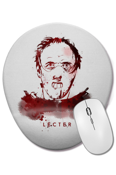 BASKI DÜNYASI Silence Οβάλ ποντίκι με υποστήριξη καρπού