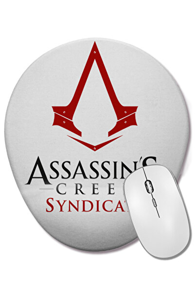 BASKI DÜNYASI Mouse Pad oval Assassins Creed Syndicate cu suport pentru înche...