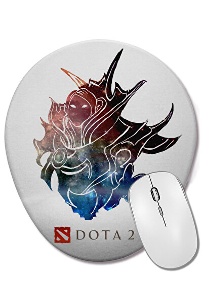 BASKI DÜNYASI Mouse Pad oval Dota 2 cu suport pentru încheietura mâinii