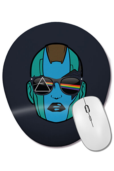 BASKI DÜNYASI Dark Side Of The Nebula Guardians Of The Galaxy Mouse Pad oval ...