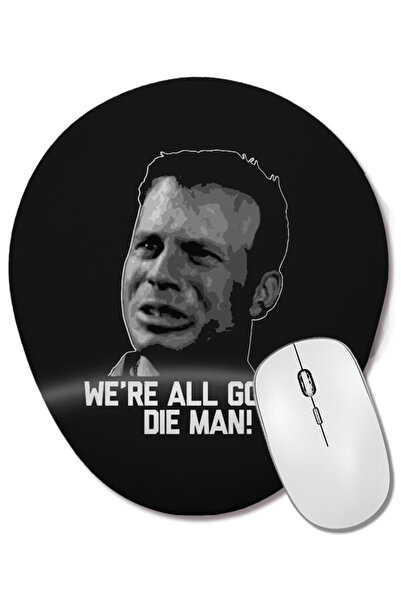 BASKI DÜNYASI Mouse Pad oval cu suport pentru încheietura mâinii, We Are All ...