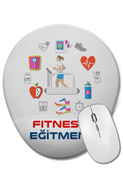 BASKI DÜNYASI Επιτραπέζιο υποστήριγμα ποντικιού Fitness Trainer Oval με στήρι...