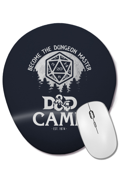 BASKI DÜNYASI D și D Camp devin un mouse pad oval Dungeon Master cu suport pentru încheietura mâinii