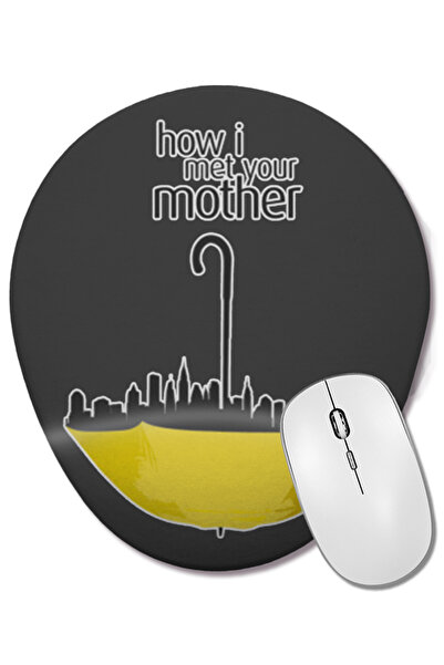 BASKI DÜNYASI How I Met Your Mother 04 Mouse Pad oval cu suport pentru închei...