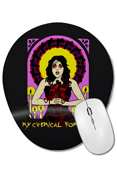 BASKI DÜNYASI Helena My Chemical Romance ovalna podloga za miša sa podrškom z...