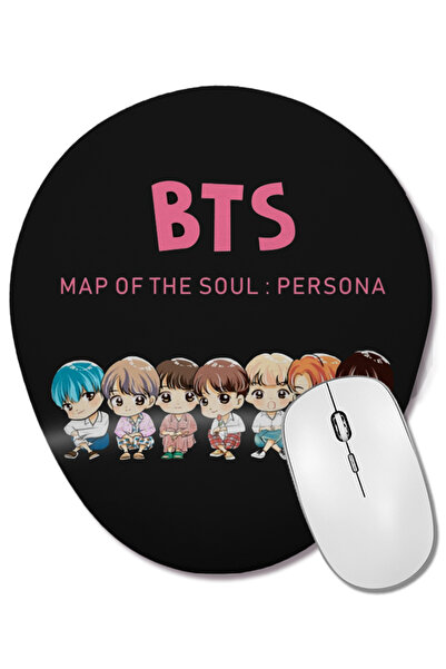 BASKI DÜNYASI Mouse Pad oval Kpop Bts Chibi Map Of The Soul Persona cu suport...
