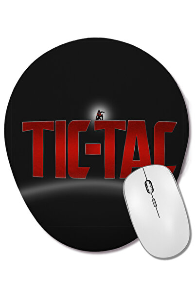 BASKI DÜNYASI Mouse Pad oval Ant Man Tic Tac cu suport pentru încheietura mâinii