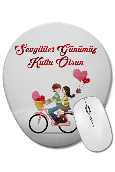 BASKI DÜNYASI Cadou pentru iubit de Ziua Îndrăgostiților 0209 Mouse Pad oval ...