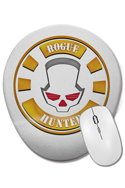 BASKI DÜNYASI Mouse Pad oval Rogue Hunter cu suport pentru încheietura mâinii