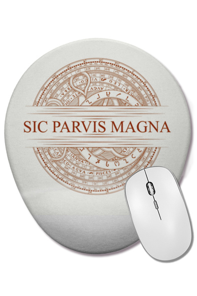 BASKI DÜNYASI Barril Drop 1 Οβάλ ποντίκι με υποστήριξη καρπού