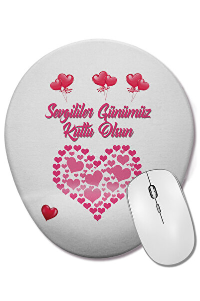 BASKI DÜNYASI Cadou pentru iubit de Ziua Îndrăgostiților 0238 Mouse Pad oval ...