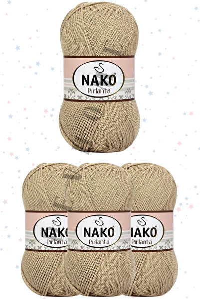 devhome Nako Pırlanta Ръчно плетена прежда Amigurumi прежда 4 броя смесени цв...