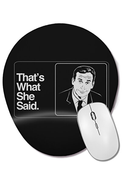 BASKI DÜNYASI Dundies That's What She Said Mouse Pad oval cu suport pentru în...