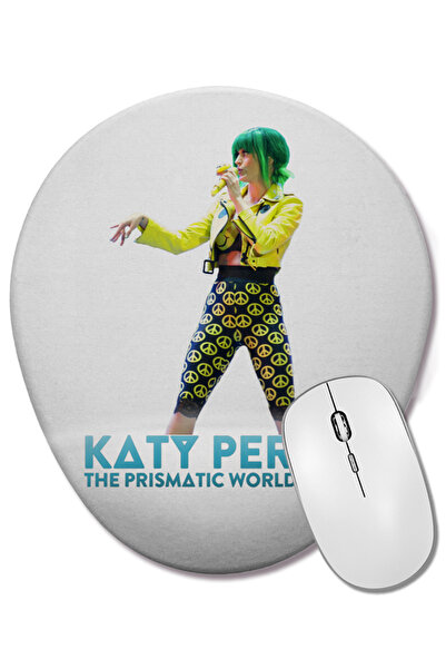 BASKI DÜNYASI Katy Perry This Is How We Do Mouse Pad oval cu suport pentru în...