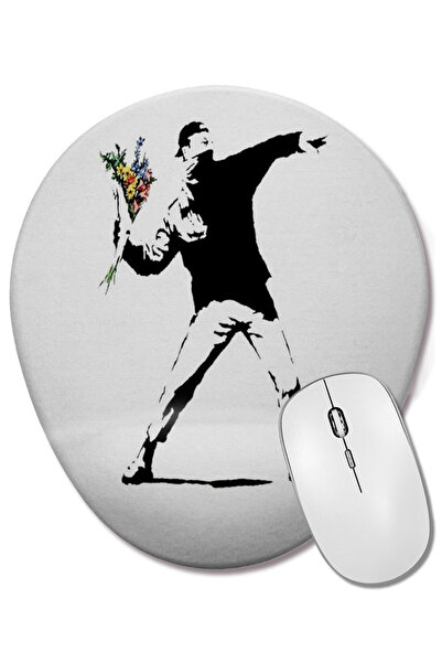 BASKI DÜNYASI Revolta ovalna podloga za miša sa podrškom za zglob