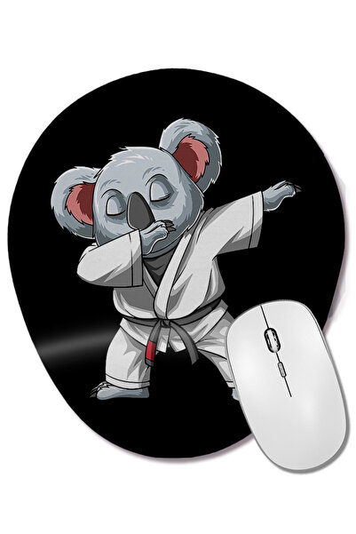 BASKI DÜNYASI Mouse Pad oval cu suport pentru încheietura mâinii, cadou pentr...