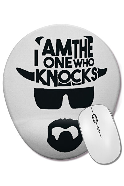 BASKI DÜNYASI Mouse Pad oval Walter White Breaking Bad cu suport pentru încheietura mâinii