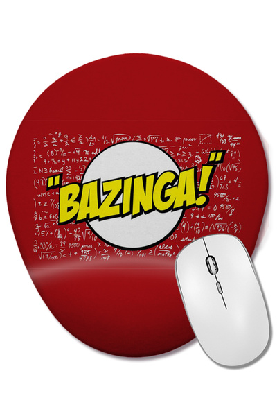 BASKI DÜNYASI Mouse Pad oval cu suport pentru încheietura mâinii