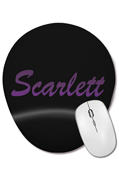 BASKI DÜNYASI Οβάλ ποντίκι με υποστήριξη καρπού Scarlett Cute Heart Tasse