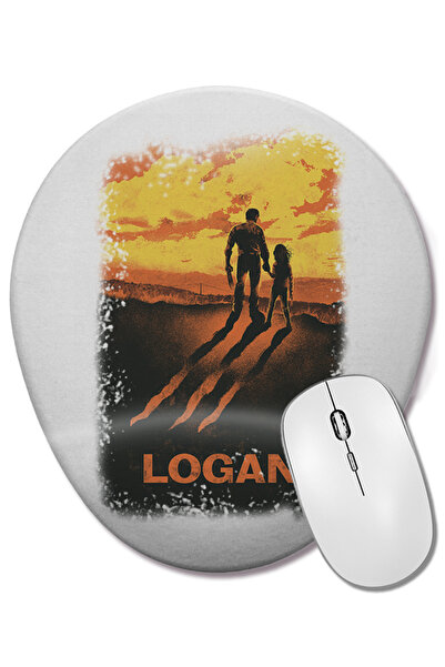 BASKI DÜNYASI Mouse Pad oval Logan cu suport pentru încheietura mâinii