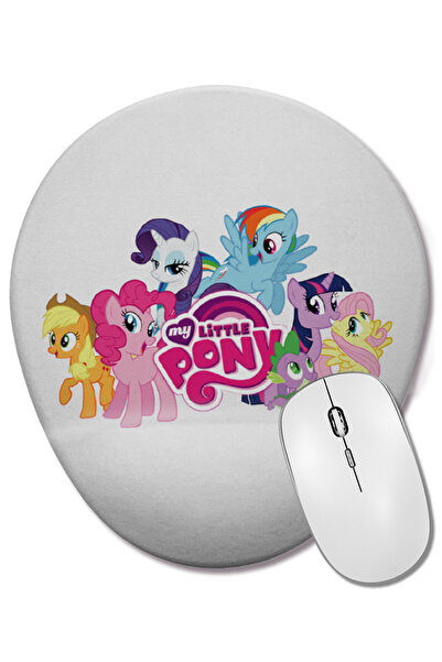 BASKI DÜNYASI My Little Pony Birthday 01 Mouse Pad oval cu suport pentru înch...