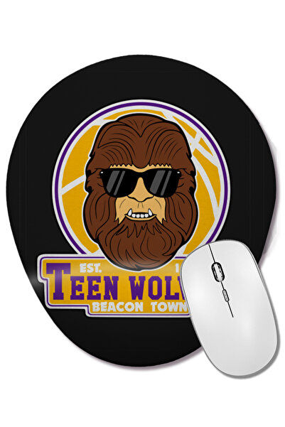 BASKI DÜNYASI Teen Wolf Teen Wolves Οβάλ ποντίκι με οπίσθιο στήριγμα καρπού