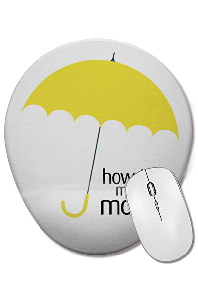 BASKI DÜNYASI How I Met Your Mother Mouse Pad oval cu suport pentru încheietu...