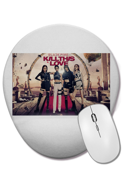 BASKI DÜNYASI Οβάλ ποντίκι με υποστήριξη καρπού Kill This Love Blackpink